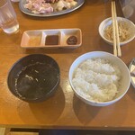 大衆焼肉 やまにく - ランチセット