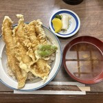 天ぷら 水谷 - 穴子天丼@1300円