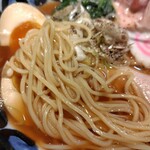 麺家 たけ田 - 麺の感じ