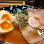 麺家 たけ田 - 特製魚介醤油らぁ麺アップ