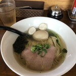 麺屋 エイト - 塩ラーメン➕味玉