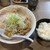 なりたけ - 料理写真:チャーシューめん 1150えん 半ライス100えん