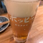 居酒屋 ヨーテル - 三冷ホッピーの赤。うまい！！