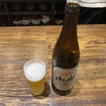 泊舟 - アサヒスーパドライ（中瓶）　