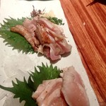 炭火焼とり えんや - 刺し身２種