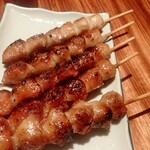 炭火焼とり えんや 難波千日前店 - ボンジリ