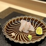 あま木 - キジハタの刺身