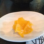 白鳥十郎そば本舗 - 漬物