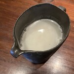 玉笑 - ドロっとした濃厚な蕎麦湯