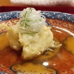 銀座 きた川 - はもの天ぷら、すっぽんの出汁