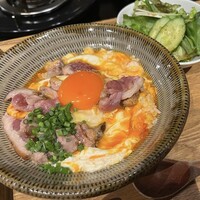 博多 鴨すき 鴨しゃぶ なかもぐろ - 鴨肉親子丼 博多 鴨すき 鴨しゃぶ なかもぐろ - 鴨肉親子丼