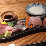 地酒遊楽　裏や - お刺身ちょこっと盛り