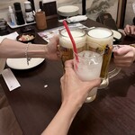 全席個室 居酒屋 あや鶏 - かんぱーい