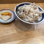 六条新町 招福亭 - セットのかやくご飯