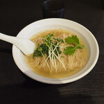 弘明寺丿貫 - 栄螺と蛤の冷やし蕎麦 1200円