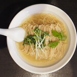 弘明寺丿貫 - 栄螺と蛤の冷やし蕎麦