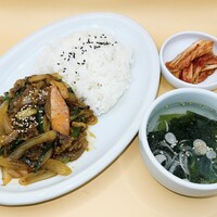 野菜と春雨の牛プルコギ