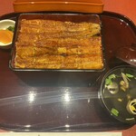 うなぎ仁 - うな重（頂上）　５７００円