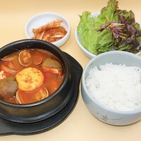 スンドゥブチゲ定食