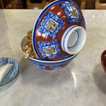 伊豆家 - 上天丼スペシャル　¥2,200   ＋ご飯大盛り¥100,味噌汁¥100