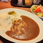 ハンバーグ・ステーキ&J - ハンバーグカレー
