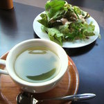 Cafe HAITI by BLACKDIAMOND - セットのサラダとスープ