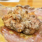 蕎麦割烹  倉田 - 揚げ物：鼈（スッポン）唐揚げ