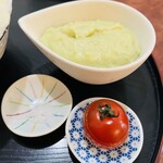 こひる庵 - トマト飴がけは最後のお楽しみ♡