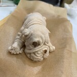 魚火鍋 唇辣道 池袋店 - 犬型アイス 顔も可愛い