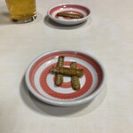 川勝 - ビールのあてで出して下さいます。