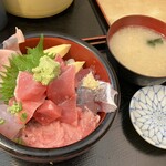 食事処 さか本 - 「地魚丼　税込1500円」