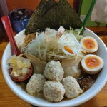 つけ麺 しろぼし - しろぼしラーメン特製盛り