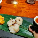 灼味噌らーめん 八堂八 - お造り三種 1500円