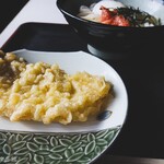 ヨコクラうどん - 鶏天