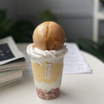 Filer coffee&sweets - ◉丸ごと白桃プリンパフェ／1,380円税込