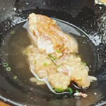 鮨おばな - 骨出汁の旨味が凄い。素麺のつけ汁にしたい\(//∇//)\