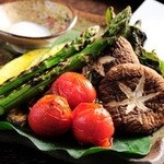 龍の頂 - 契約農家で採れた新鮮有機野菜をふんだんに使用しております