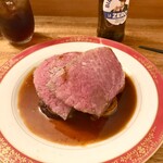 創作料理Ryota  - ・宮城県産仙台黒毛和牛ステーキ（￥5,500）