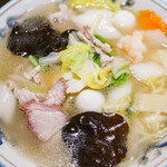 菜香新館 - 五目そば(塩味)