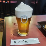 とり八 - フローズンビール