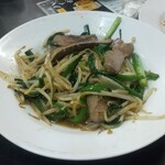 やきとり　柳仙 - レバニラ炒め