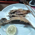 味の蔵どんつく - あじ開き唐揚げ