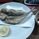 味の蔵どんつく - あじ開き唐揚げ