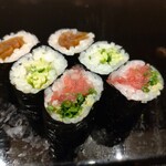 銀座 久兵衛 - 巻物ねぎとろキュウリ干瓢