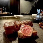 銀座 和牛鉄板焼 USHIGAMI - 