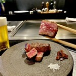 銀座 和牛鉄板焼 USHIGAMI - 