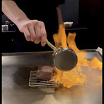 銀座 和牛鉄板焼 USHIGAMI - 