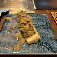 くずし鉄板 あばぐら 神田店 - 黒トリュフのトースト