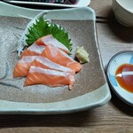 味の蔵どんつく - サーモン刺