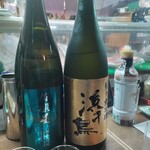 味の蔵どんつく - 伯楽星、浜千鳥